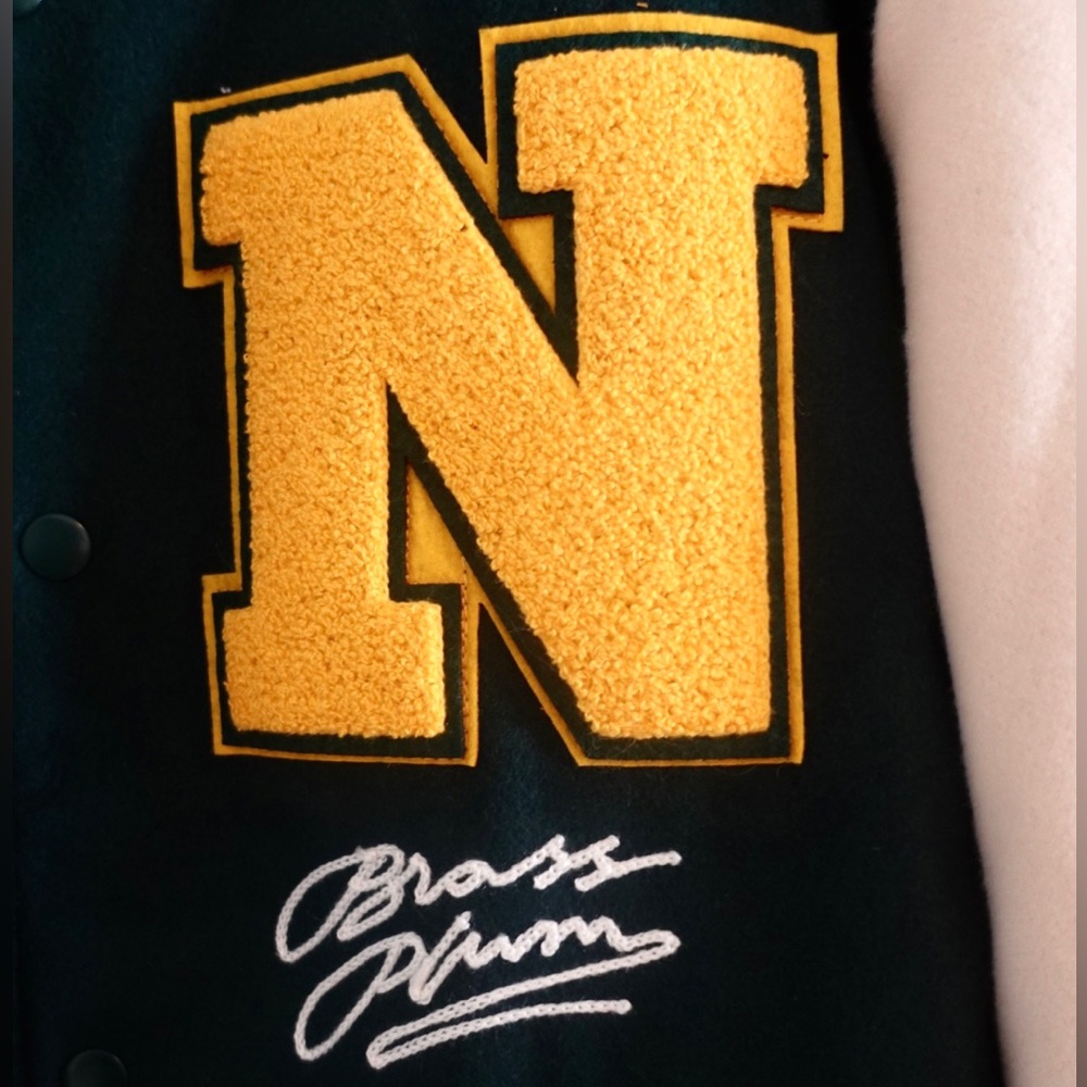 BP. Colorblock Gender Inclusive Varsity Jacket - Picture 4 of 13